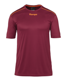 Kempa Poly Shirt Kids Dunkelrot F11 - rot