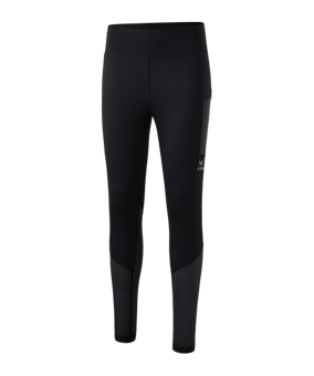 Erima Leggings Training Damen Schwarz - schwarz