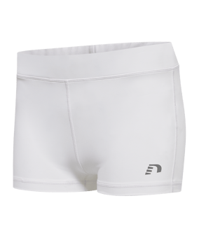 Newline Core Athletic Short Damen Weiss F9001 - weiss