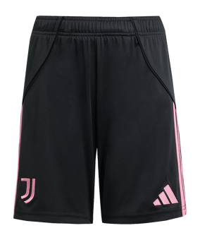 adidas Juventus Turin Short Home 2025/2026 Kids Schwarz