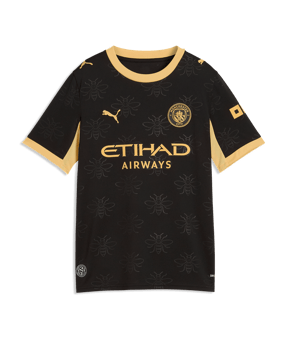 PUMA Manchester City Replica Trikot Away 2026/2027 Kids Schwarz F03 - schwarz