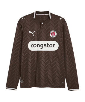 PUMA FC St. Pauli Trikot Langarm Home 2026/2027 Braun F01 - braun