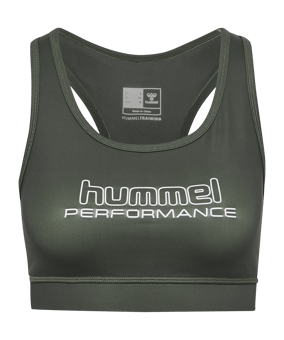 Hummel Te Fundamental Sport-BH Damen Grün F6426 