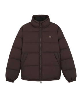 Dickies Waldenburg Puffer Jacke Braun FD71 - braun