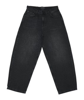 2Y Studios Eren Basic Wide Baggy Jeans Jeans Schwarz - schwarz