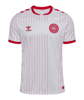 hummel DBU Dänemark Trikot Away 2026 Weiß F9001 - weiss