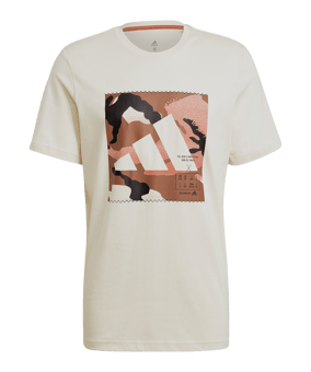 adidas BOS Camo T-Shirt Weiss 