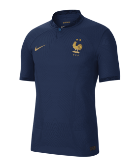 Nike FFF Frankreich Trikot Blau F410 - blau