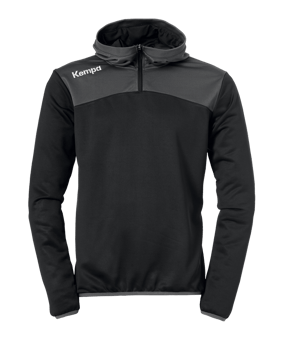 Kempa Emotion 2.0 Quarter Sweatshirt Kids F01 - schwarz
