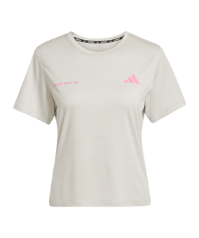adidas Own the Run T-Shirt Damen Grau - grau