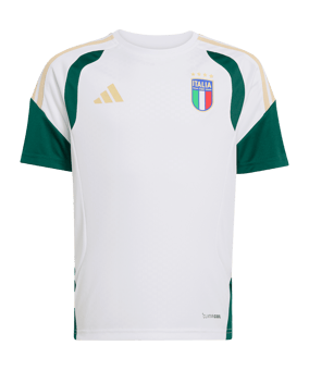 adidas Italien Tiro Trainingsshirt Kids Weiß - weiss
