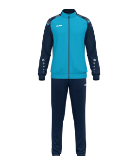 JAKO Sonic Trainingsanzug Kids Blau F276 - blau