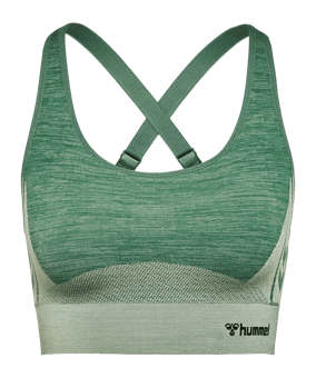 hummel Sport-BH Damen Grün F6465 - gruen