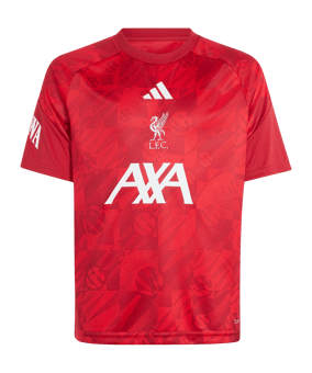 adidas FC Liverpool Pre Match Trikot 2026/2027 Kids Rot
