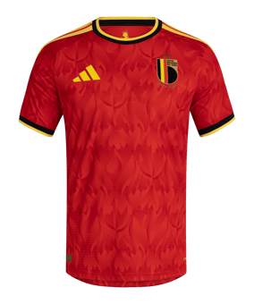 adidas Belgien Authentic Trikot Home WM 2026 Rot | - rot