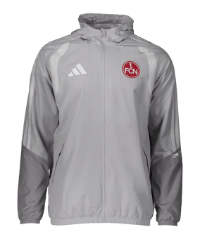adidas 1. FC Nürnberg Allwetter Jacke 2026/2027 Grau - grau