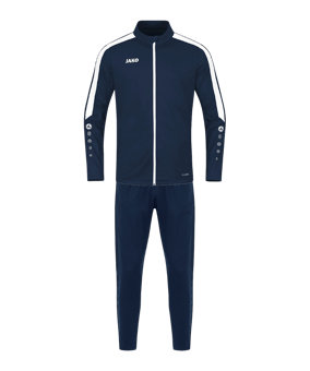 JAKO Polyester Power Trainingsanzug Damen Blau F900 - blau