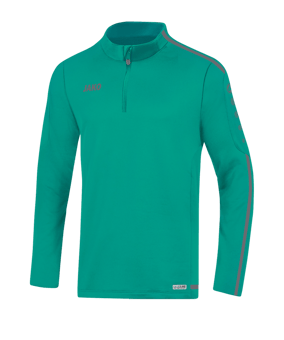 JAKO Striker 2.0 Ziptop Türkis Grau F24 - grau