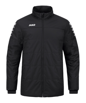 JAKO Team Coachjacke Schwarz F800 - schwarz