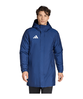 adidas Entrada 26 Winterjacke Blau - blau