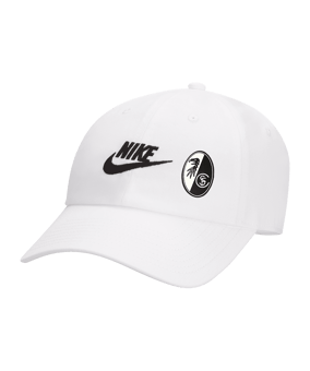 Nike SC Freiburg Cap Futura Weiss F100 - schwarz