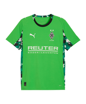 PUMA Borussia Mönchengladbach Trikot Away 2025/2026 Grün F02