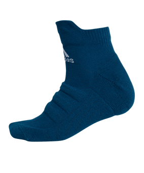 adidas Alphaskin LW Cushioning Ankle Socken Blau 