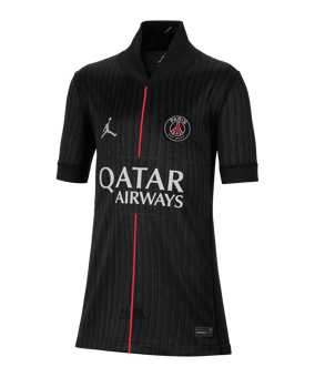 Jordan Paris Saint-Germain 4th Trikot 2025/2026 Kids Schwarz F045 - schwarz