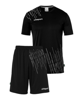 uhlsport Trikot Set Kids Schwarz F001 - schwarz