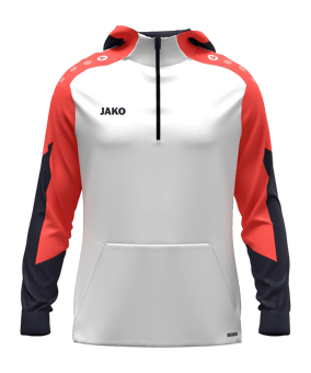JAKO Dynamic Kapuzenjacke Kids Weiß F026 - weiss