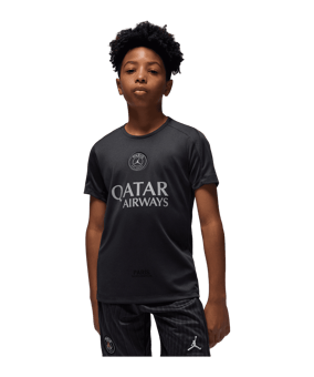 Jordan Paris Saint-Germain Strike Trainingsshirt Kids Schwarz F045 - schwarz