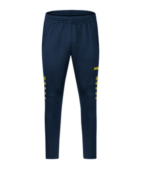 JAKO Challenge Trainingshose Damen Blau Gelb F904 - blau