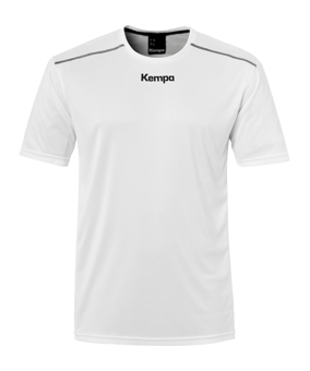 Kempa Poly Shirt Weiss F07 - weiss