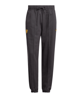 adidas Manchester United Icon Drill Hose Schwarz - schwarz