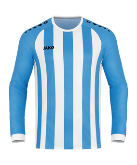 JAKO Inter Trikot Langarm Kids Hellblau Weiss F432 - blau