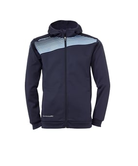 uhlsport Liga 2.0 Kapuzenjacke Dunkelblau F07 - blau