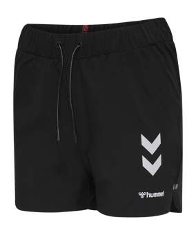 Hummel hmlPro XK Woven Short Damen Schwarz F2353 