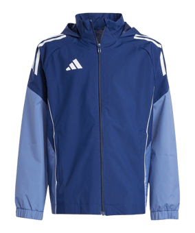 adidas Tiro 25 Competition Regenjacke Kids Blau | - blau