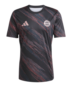 adidas FC Bayern München Fan Trikot 2025/2026 Schwarz - schwarz