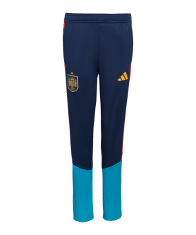 adidas Spanien Tiro Trainingshose Kids Blau | - blau