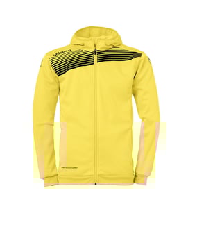 uhlsport Liga 2.0 Kapuzenjacke Gelb Schwarz F04 - gelb