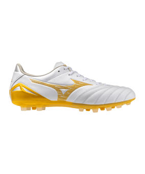 Mizuno Morelia Neo IV Pro AG Bright Gold Weiß F50 - weiss