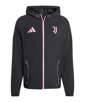 adidas Juventus Turin Vis Tech Travel Jacke Schwarz