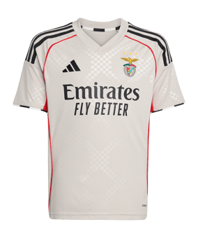 adidas Benfica Lissabon Trikot Away 2025/2026 Kids Beige - beige
