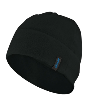 JAKO Fleecemütze Schwarz F08 - schwarz