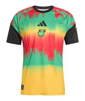 adidas Jamaika Prematch Trikot Home WM 2026 Gelb - gelb