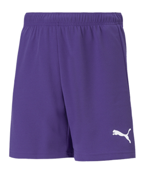 PUMA teamRISE Short Kids Lila Weiss F10 - lila