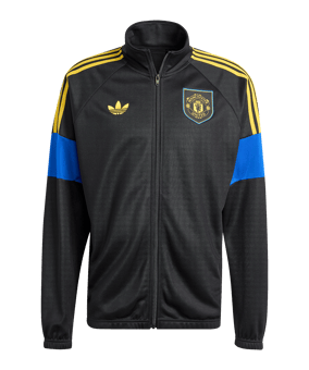 adidas Manchester United Lfstlr Track Sweatshirt Schwarz