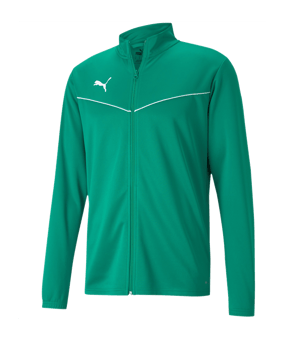 PUMA teamRISE Poly Trainingsjacke Grün F05 - gruen
