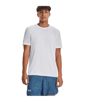 Under Armour Seamless Stride T-Shirt Weiss F100 - weiss